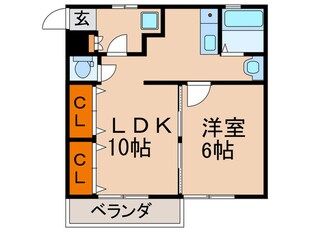 水野ビルの物件間取画像